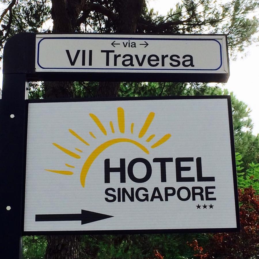 Hotel Singapore Milano Marittima Exteriör bild